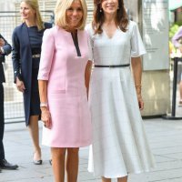 Brigitte Macron i danska princeza Mary