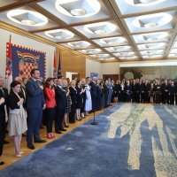 Predsjednica Grabar-Kitarović uručila odlikovanja povodom Dana državnosti