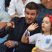 David Beckham i kćer Harper Seven