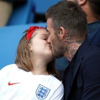David Beckham i kćer Harper Seven