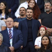 David Beckham i kćer Harper Seven