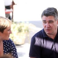 Ivana Marković i Zoran Milanović