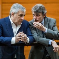 Antonio Tajani i David Sassoli