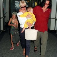 Michael Hutchence i Paula Yates s kćerkom