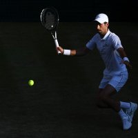 Novak Đoković u Wimbledonu 2019.