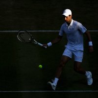 Novak Đoković u Wimbledonu 2019.