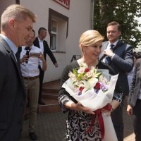 Predsjednica Republike Hrvatske Kolinda Grabar-Kitarović obišla Državnu ergelu Đakovo