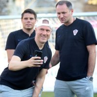 Ivan Klasnić sa Šimunićem i Vukojevićem