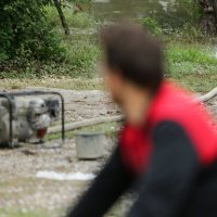 Puknuće cijevi u Novom Zagrebu