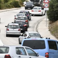 Prometna gužva u Kaštelima