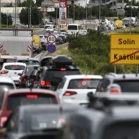 Prometna gužva u Kaštelima