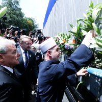 Turski predsjednik Erdogan u Sarajevu ispratio povorku sa posmrtnim ostacima 33 žrtve genocida