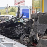 Sudar kod naplatnih kućica