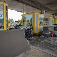 Sudar kod naplatnih kućica