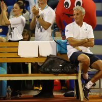 Umag, ekshibicijski meč: Goran Ivanišević - Goran Prpić