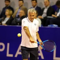 Umag, ekshibicijski meč: Goran Ivanišević - Goran Prpić