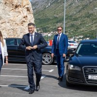 Premijer Plenković pustio u rad pročistač u Komolcu