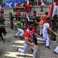 Utrka s bikovima u Pamploni