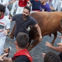 Utrka s bikovima u Pamploni