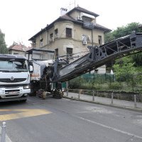 Zbog radova na uređenju kolnika Ulica Vladimira Nazora zatvorena za promet