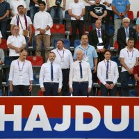 Marin Brbić i svečana loža Hajduka