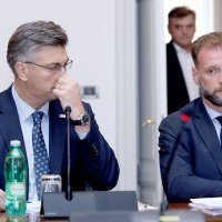Andrej Plenković i Mario Banožić