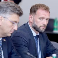 Andrej Plenković i Mario Banožić