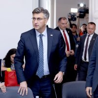 Andrej Plenković i Mario Banožić