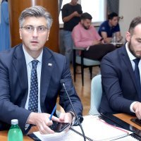 Andrej Plenković i Josip Aladrović