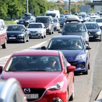 Velike gužve na naplatnim kućicama Lučko u oba smjera