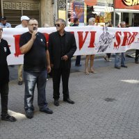 Prosvjed AHSP-a pred Srpskim narodnim vijećem