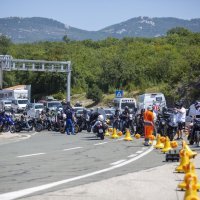 Motociklisti prosvjeduju protiv naplate mostarine na Krčkom mostu