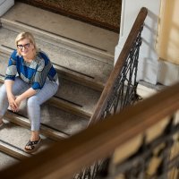 Jane Sclaunich, ravnateljica Prve riječke hrvatske gimnazije