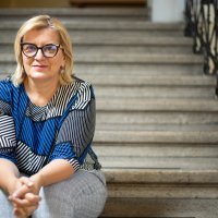 Jane Sclaunich, ravnateljica Prve riječke hrvatske gimnazije