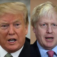 Boris Johnson i Donald Trump