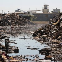 Požarište u reciklažnom dvorištu Jakuševac