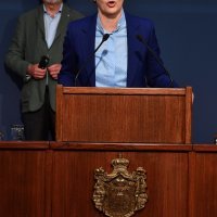 Ana Brnabić i Johannes Hahn održali zajedničku konferenciju za medije