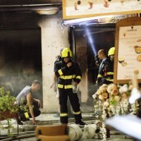 Požar u restoranu na splitskoj Pjaci