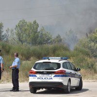 Požar u Dubravi kod Šibenika