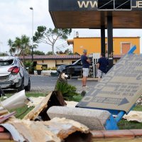 Pijavica je poharala područje blizu zračne luke Fiumicino