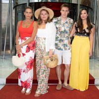 Louis Ducruet i Marie Chevallier s princezom Stephanie