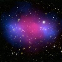 A Clash of Clusters Provides New Clue to Dark Matter