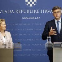Ursula von der Leyen i Andrej Plenković