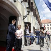 Ursula von der Leyen i Andrej Plenković