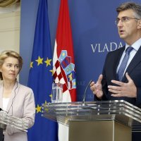 Ursula von der Leyen i Andrej Plenković