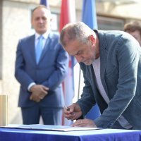 Polaganje kamena temeljca za izgradnju Centra za sigurnost i kvalitetu hrane