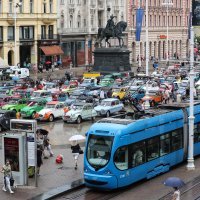 Stotinjak šarenih 'Spačeka' uljepšali glavni zagrebački trg