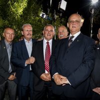 Generali Marinko Krešić, Krešimir Ćosić, Rahim Ademi i Ljubo Ćesić Rojs