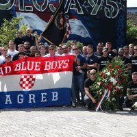 Petrinja: Bad Blue Boys napravili mural u čast poginulim braniteljima u Domovinskom ratu