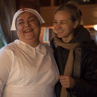 Areta Ćurković i kostimografkinja Martina Franić